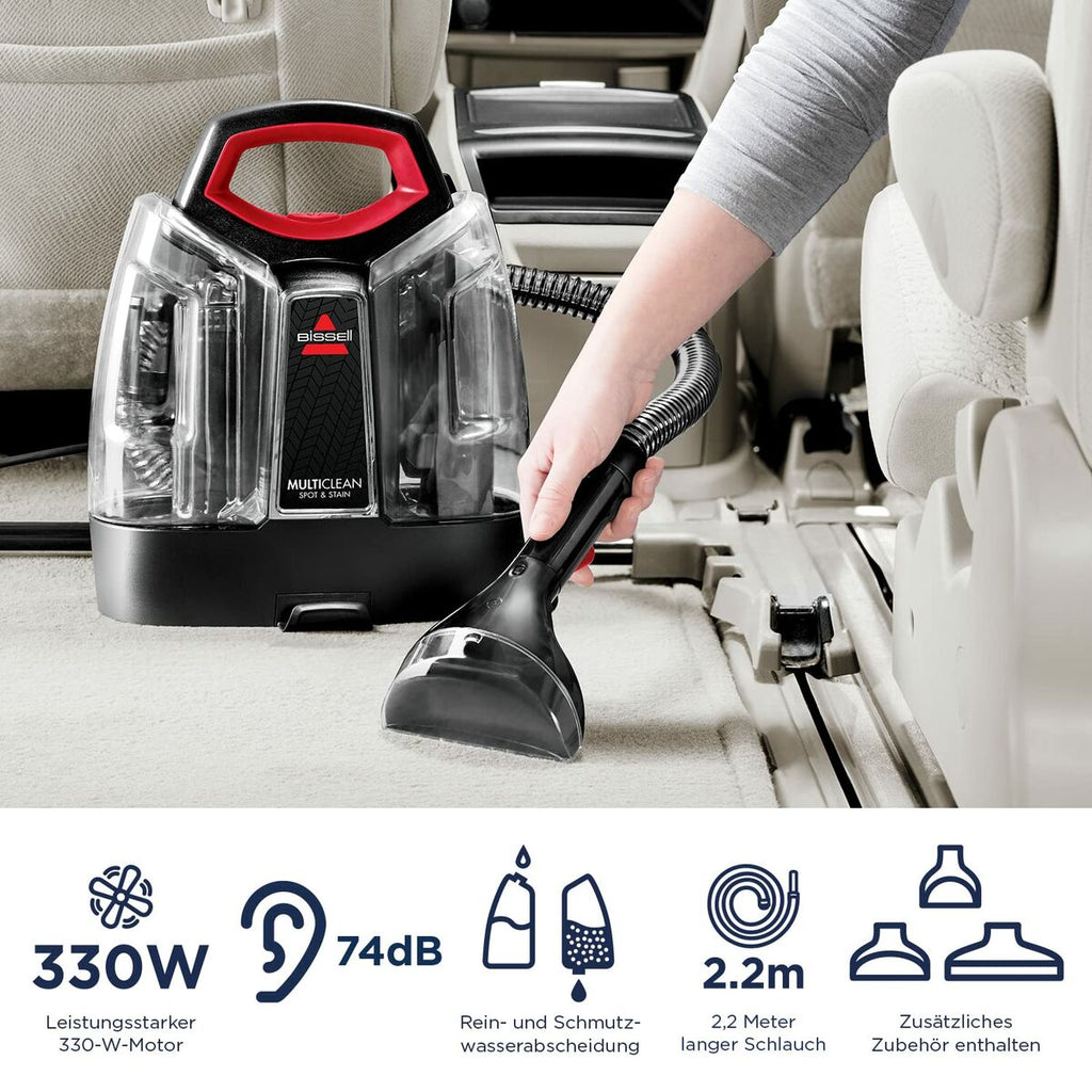 Aspirateur Balai Bissell 4720M - 300W - Noir et Rouge - 1L