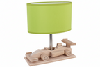 Lampe de Table Enfant Voiture de Course Verte LED Veilleuse