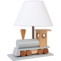 Lampe de Table Enfant Locomotive Grise LED Veilleuse