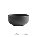 Bol en Céramique Nordique - Vaisselle Moderne Minimaliste