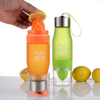 Bouteille Presse-Agrumes Portable — 650 ml, Infuseur & Extracteur de Jus