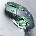 Souris Gaming Sans Fil 2.4G - 2400 DPI Rechargeable avec Éclairage LED