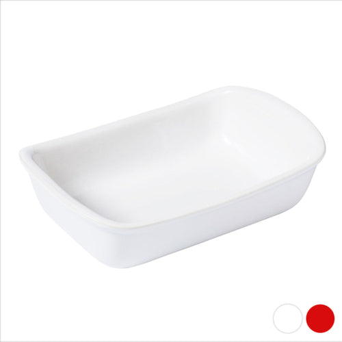 Plat à Four Pyrex Supreme 22x15 cm - Céramique Blanche Premium