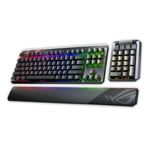 Clavier Gaming Mécanique Asus ROG Claymore II RGB LED - QWERTY Espagnol Modulaire