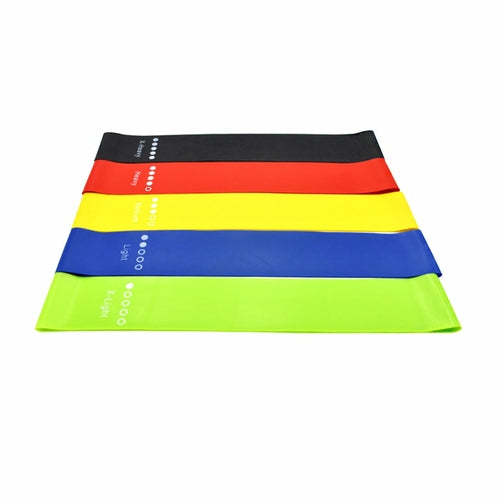 Ensemble Flexible Et Extensible De 5 Bandes En Latex D’Exercice