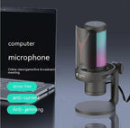 GM7 Professional USB/Type-C Microphone - Dual Interface for PC and Mobile