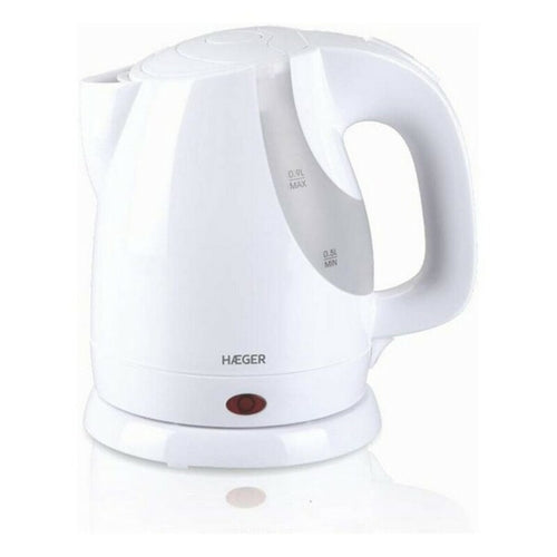 Bouilloire Électrique Haeger Mini Lisbon 0,9L 1300W - Compacte Aluminium
