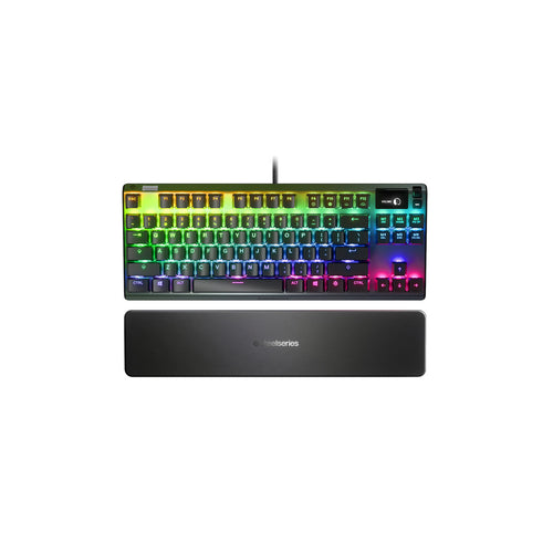 Clavier Gaming Mécanique SteelSeries APEX 7 TKL - RGB LED - QWERTY Espagnol Gris