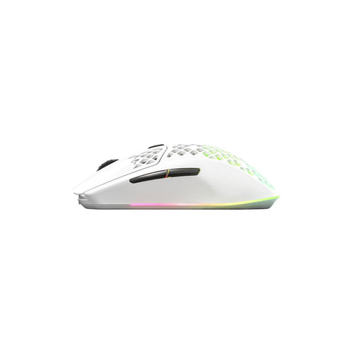 Souris Gaming Sans Fil SteelSeries Aerox 3 - 18000 DPI Rechargeable Blanche