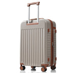 3-Piece Luggage Set, 20-Inch with USB Port, Front Opening Airline Design