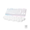 Clavier Gaming Mécanique Logitech G715 TKL RGB Sans Fil - QWERTY Espagnol Blanc