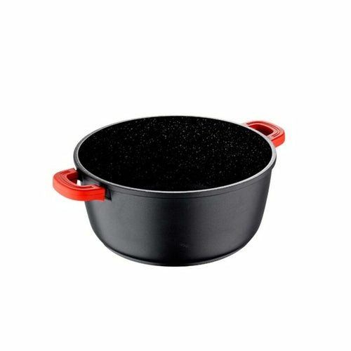 Casserole avec Couvercle Bergner Aluminium Noir - Antiadhésif Premium