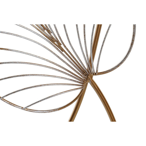 Décoration Murale Feuille Dorée 50,5 x 67,5 cm - Métal Premium Style Glam