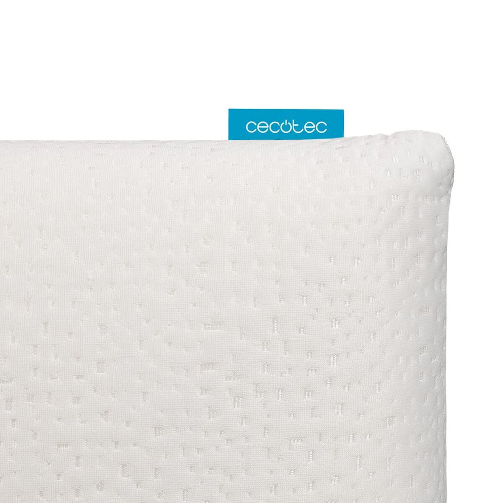 Oreiller Viscoélastique Cecotec Flow PureAdapt – 135 cm | Fermeté Moyenne-Haute | Blanc