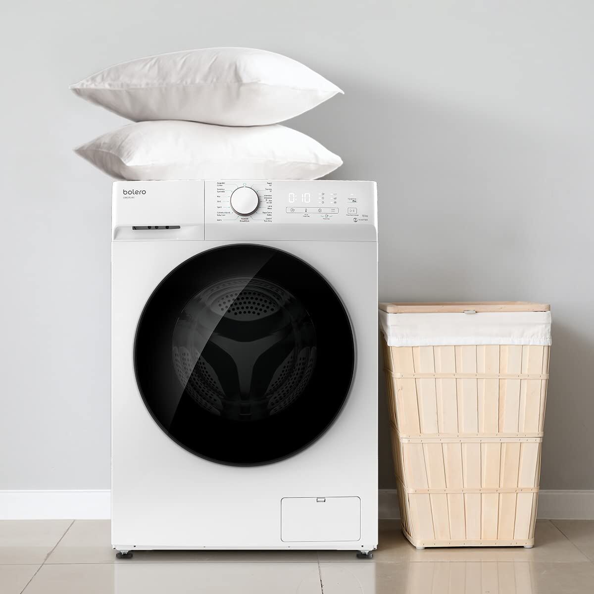 Oreiller Viscoélastique Cecotec Flow PureAdapt – 135 cm | Fermeté Moyenne-Haute | Blanc