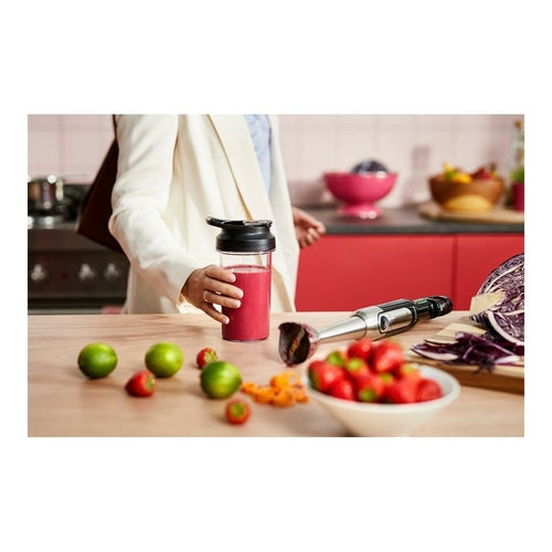 Mixeur Plongeant Philips 800W - Blender à Main en Acier Inoxydable avec Bol 500ml