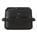 Friteuse à Air Philips NA150/00 7L – Double Panier, Cuisson Sans Huile, Noir