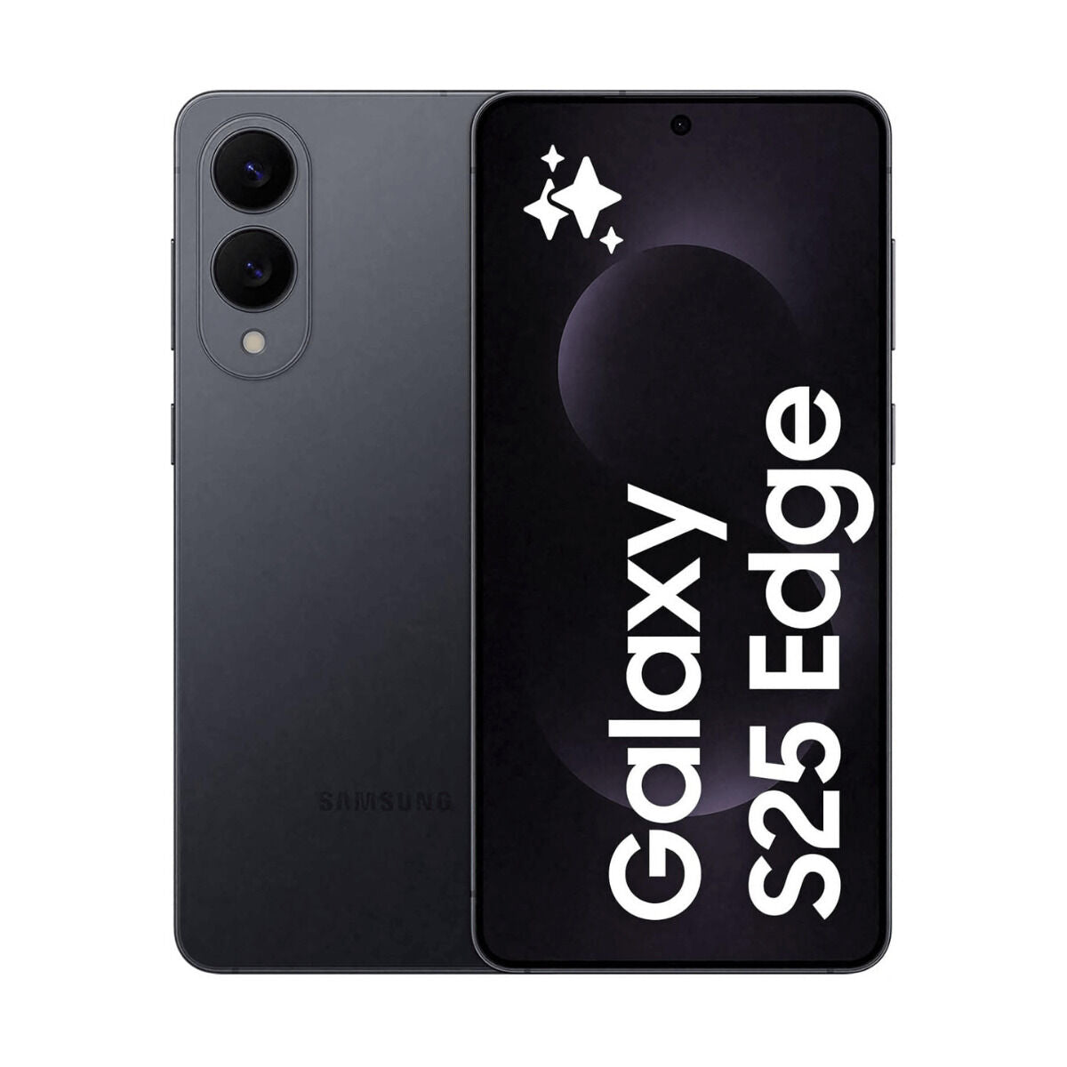 Samsung Galaxy S25 Edge – 6,7" AMOLED 120Hz | Snapdragon 8 Elite | 12 Go RAM | 256 Go | Noir