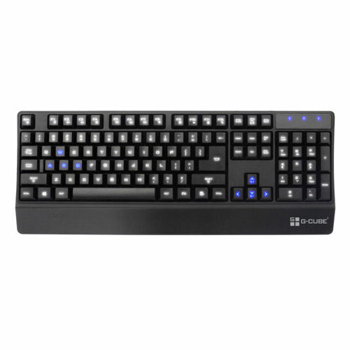 Clavier Gaming A4tech GKL-58 G-Cube Rétroéclairé LED - Membrane Bleu et Blanc