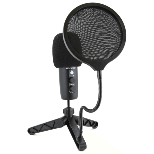 Microphone USB Gaming Emerson EAM-9052 avec LED RGB - Condensateur Professionnel pour Streaming