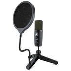 Microphone USB Gaming Emerson EAM-9052 avec LED RGB - Condensateur Professionnel pour Streaming