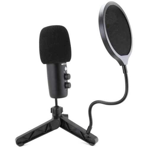 Microphone USB Gaming Emerson EAM-9052 avec LED RGB - Condensateur Professionnel pour Streaming