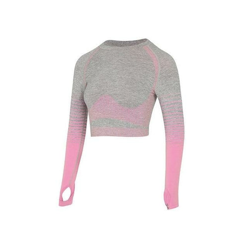Vêtements de gym pour femmes à manches longues