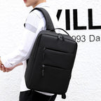Premium Business Backpack — Nylon, USB Port, 13.3" Compatible