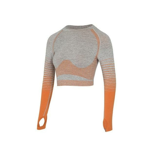 Vêtements de gym pour femmes à manches longues