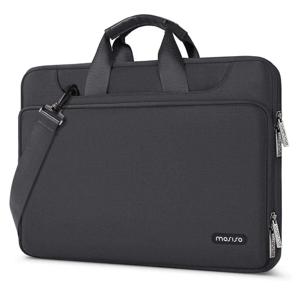 Sacoche Ordinateur Portable Premium 13-17 Pouces - Compatible MacBook Air/Pro M2 M3, HP, Dell, Lenovo
