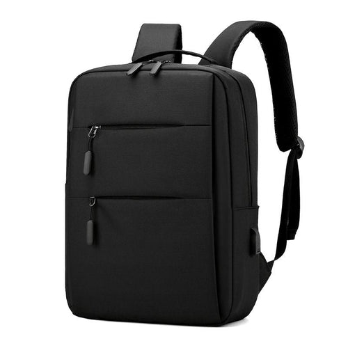 Premium Business Backpack — Nylon, USB Port, 13.3" Compatible