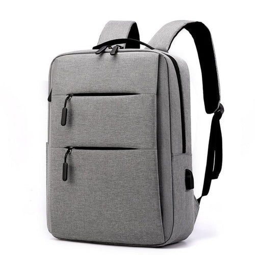 Premium Business Backpack — Nylon, USB Port, 13.3" Compatible