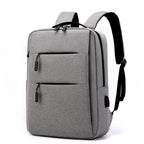 Premium Business Backpack — Nylon, USB Port, 13.3" Compatible