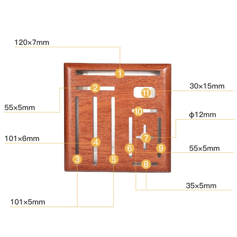 Support de rangement pour couteaux de cuisine