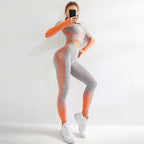 Vêtements de gym pour femmes à manches longues