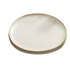 Assiette Plate en Céramique Style Japonais – Vaisselle Gastronomique Haut de Gamme | GOSEUNG