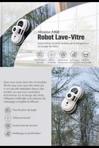 Intelligent Window Cleaning Robot A168 – AI Automatic Cleaning