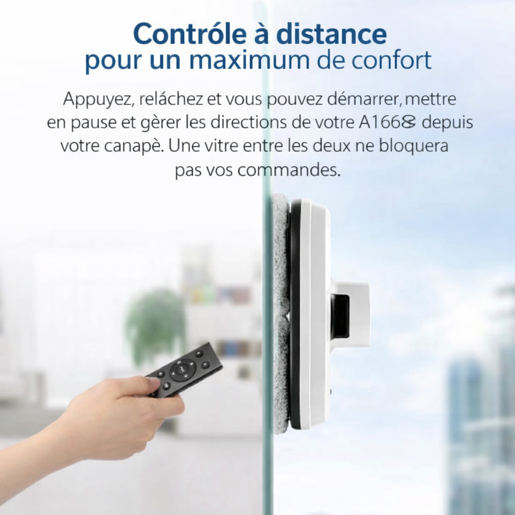 Intelligent Window Cleaning Robot A168 – AI Automatic Cleaning