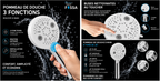 Pommeau de Douche à Main Panda – 5 Modes de Jet, Finition Chromée
