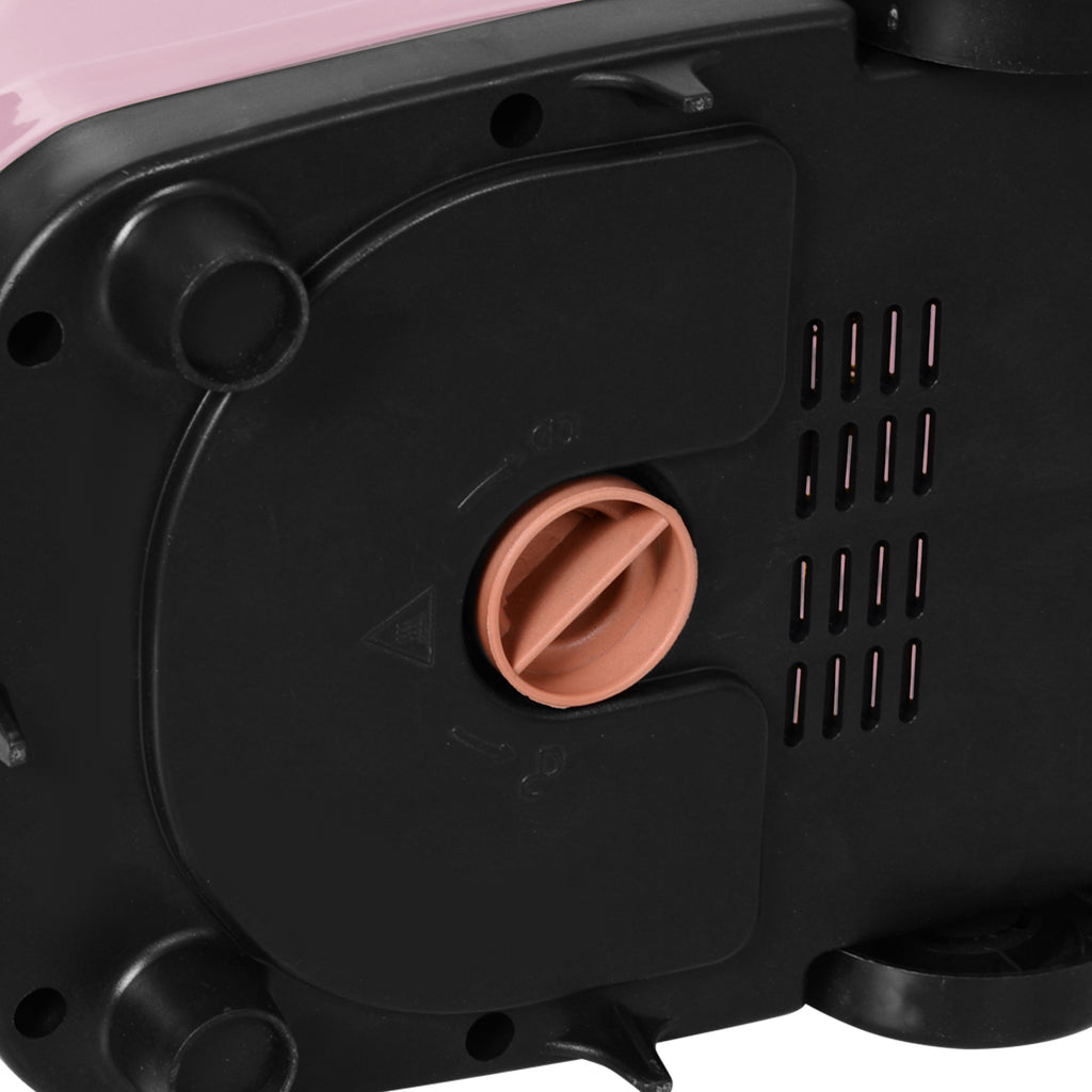 Défroisseur vapeur vertical défroisseur à vêtements 1,4 L 1950 W débit vapeur 32g/min tige telescopique rose noir