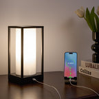 Hokkaido Table Lampe avec chargeur de téléphone