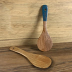 Ensemble d'Ustensiles de Cuisine en Bois Résistants à la Chaleur - 4 Pièces Antiadhésifs