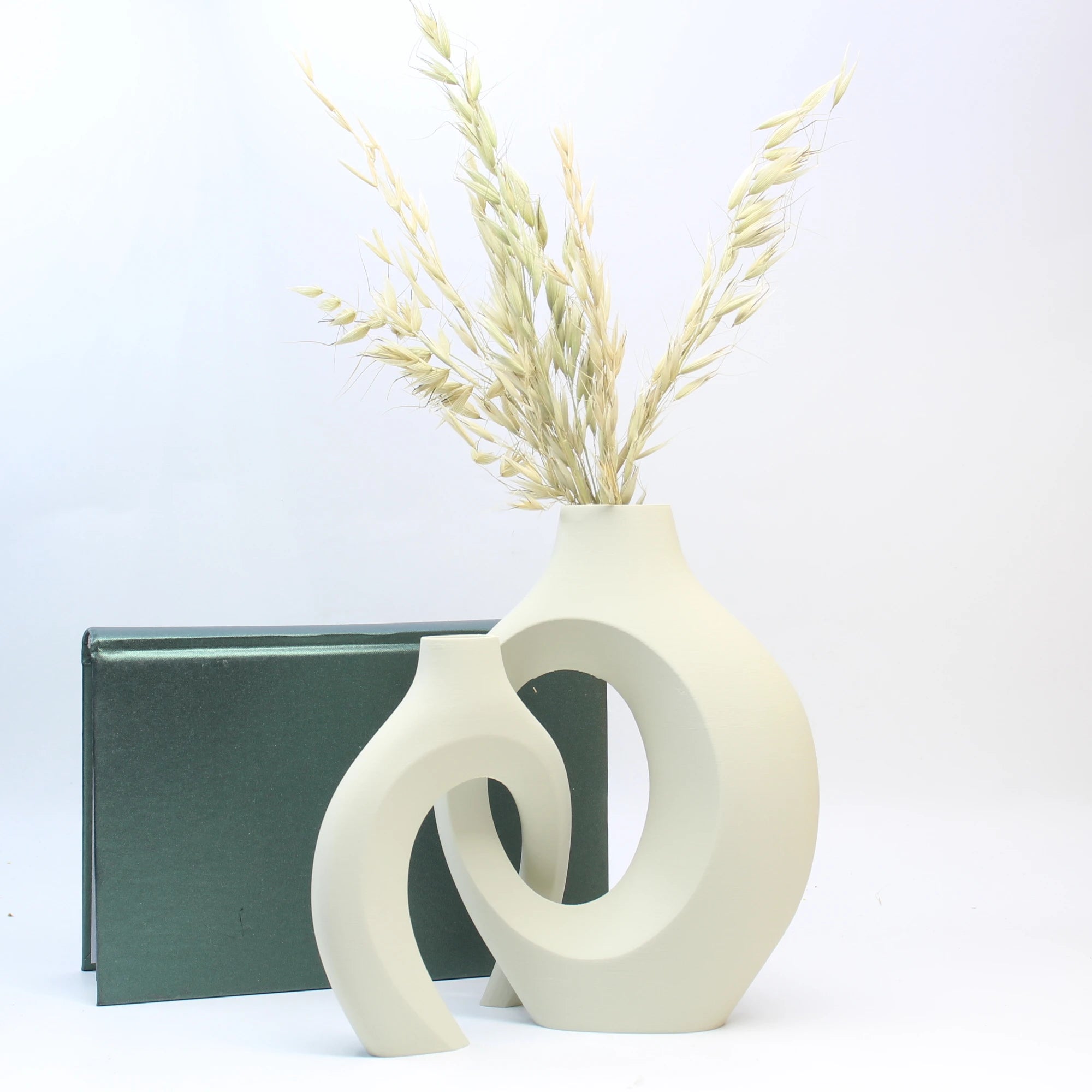 Ensemble de Vases Décoratifs Imprimés 3D – Design Moderne pour Bureau et Entrée