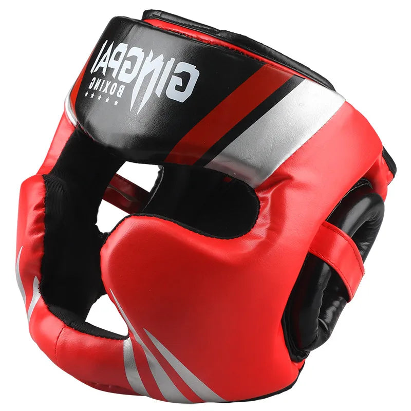 Casque de Boxe Intégral LASTSTAND - Protection Complète Karaté MMA Muay Thai