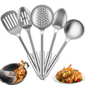 Ensemble 5 Ustensiles de Cuisine en Acier Inoxydable Willstar