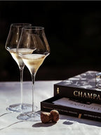 Verre à Vin Bordeaux Haut de Gamme 530ml - Cristal Ultra-Fin pour Dégustation