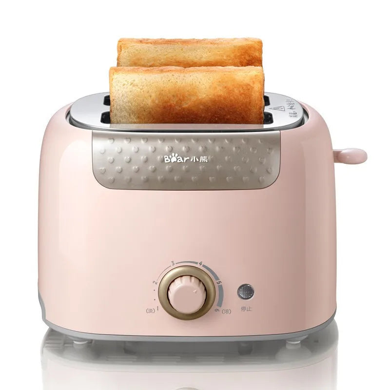 Grille-Pain Électrique 2-3 Tranches avec Convection Air Chaud - 650W