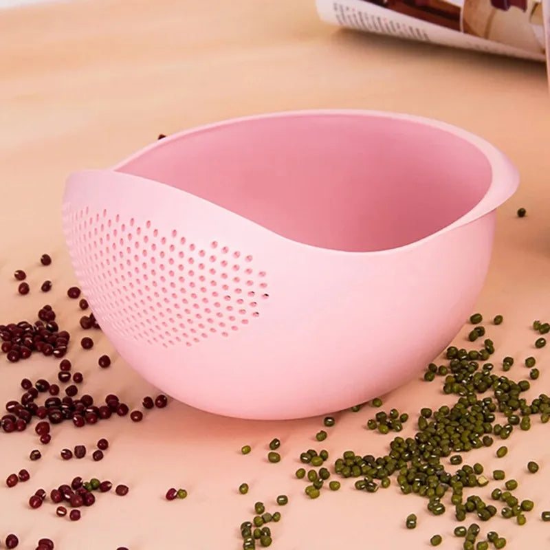 Panier Égouttoir à Fruits avec Poignée - Bol de Lavage Cuisine Multifonction