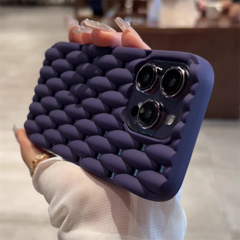 Coque Respirante en Maille 3D pour iPhone - Dissipation Thermique