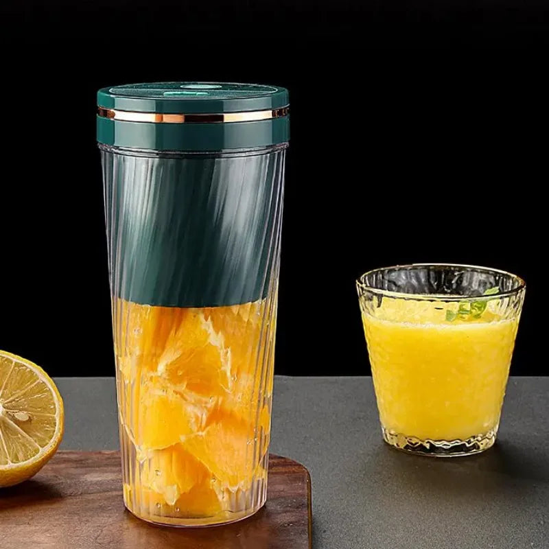 Mini Blender Portable 10 Lames Rechargeable USB - Smoothies et Milkshakes